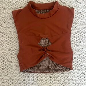 ACACIA Swim Amalfi Bikini Top & Bottom | burnt orange